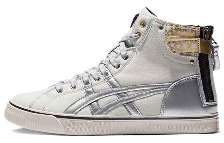 ASICS Unisex Double Clutch Sneakers White/Silver H54XJ-1193