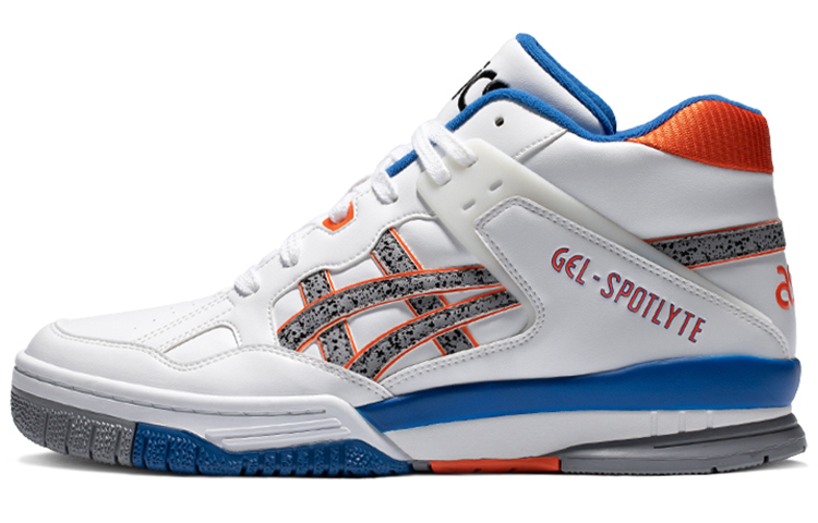 ASICS Unisex Gel-Spotlyte White/Orange/Blue 1203A178-100