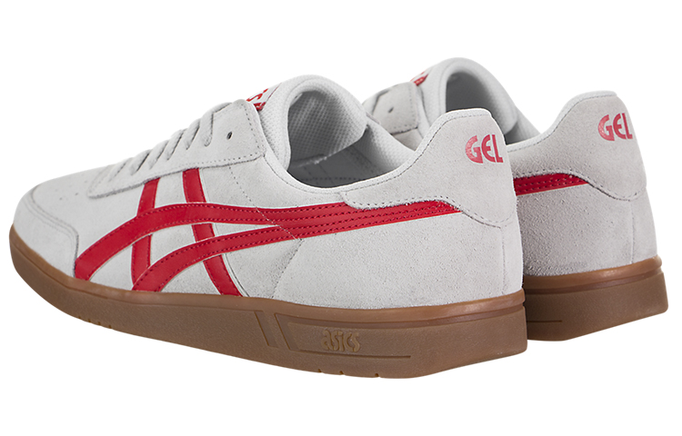 Lookbook ASICS Unisex Gel-Vickka Trs Sepatu Abu/merah H847L-020