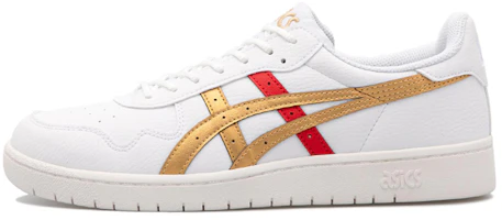 ASICS Unisex Japan S Sneakers White/Gold 1203A151-100 ASICS Unisex Japan S Sneakers White/Gold 1203A151-100