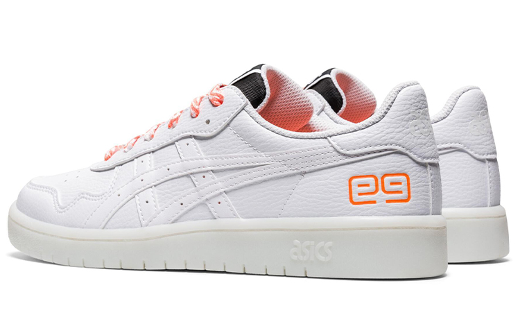 Shop ASICS 日本S 休闲鞋 白色/橙色 男女款 1192A225-101