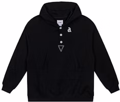 ASICS Unisex Minimalist Black Hoodie with Printed Lettering 2203A081-001 ASICS Unisex Minimalist Black Hoodie with Printed Lettering 2203A081-001