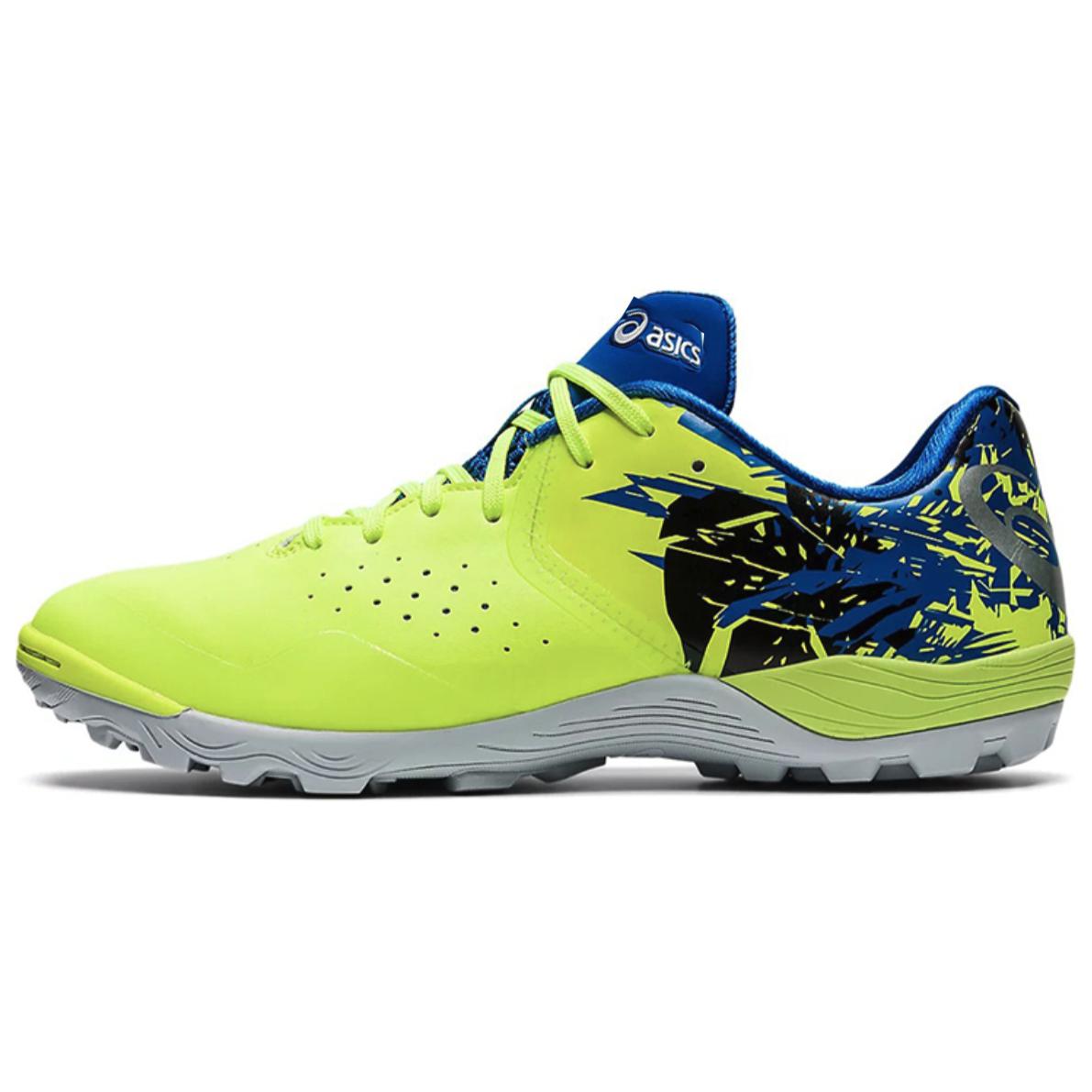 ASICS Unisex Toque 7 TF Turf Soccer Shoes Yellow/Blue 1113A025-751