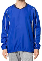 ASICS Unisex V-Neck Pullover Regular Fit Jacket Blue 2103A010-402 ASICS Unisex V-Neck Pullover Regular Fit Jacket Blue 2103A010-402