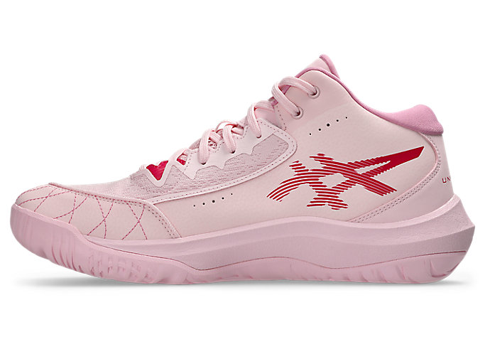 Shop アシックス UNPRE ARS 3 バスケットシューズ ピンクソルト/ブライトローズ 1063A104-700