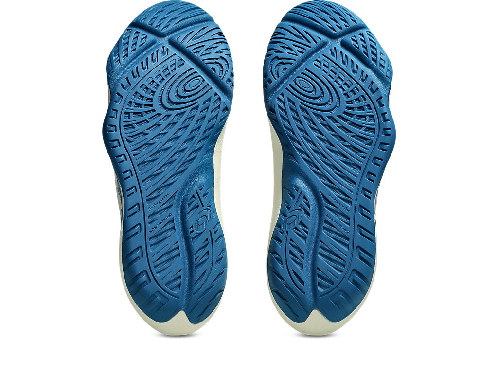 Sizing アシックス UNPRE ARS 3 ランニングシューズ アイボリー/ディープシーティール 1063A106-750