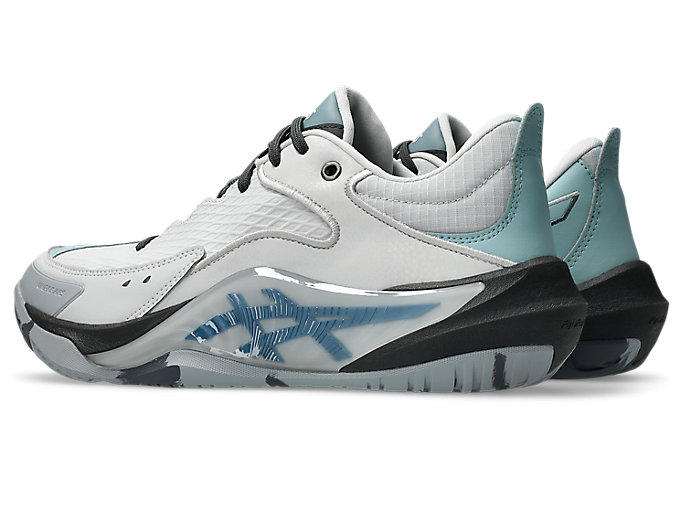Lookbook ASICS UNPRE ARS Low 3 Zapatillas de Baloncesto. Gris Nube/Azul Tormenta 1063A113-020