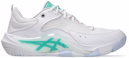 ASICS UNPRE ARS LOW 3 Basketball Shoes. White/Aurora Green 1063A113-100 ASICS UNPRE ARS LOW 3 Basketball Shoes. White/Aurora Green 1063A113-100