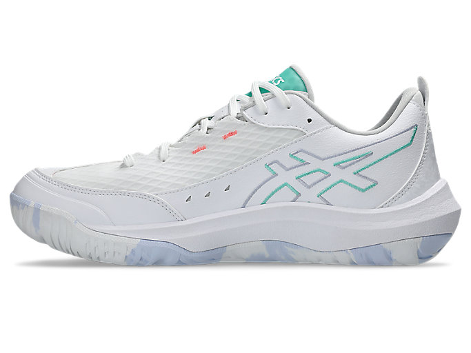Shop ASICS UNPRE ARS LOW 3 籃球鞋 - 白色/極光綠 1063A113-100