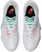 Sizing ASICS UNPRE ARS LOW 3 Basketball Shoes. White/Aurora Green 1063A113-100