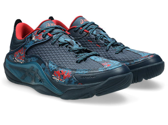 Order ASICS UNPRE ARS Low 3 籃球鞋 法藍/深藍綠 1063A141-400
