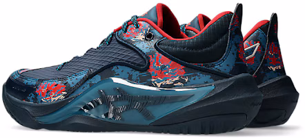 Shop ASICS UNPRE ARS Low 3 Basketball Shoes French Blue/Dark Teal 1063A141-400
