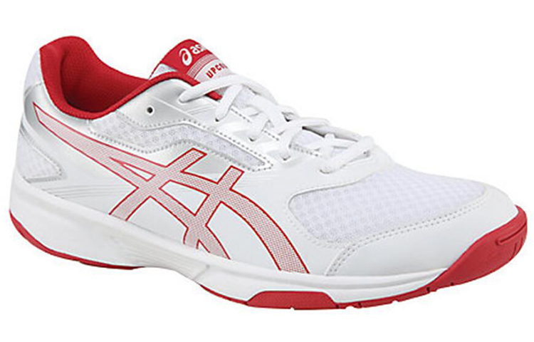 Order ASICS Upcourt 2 Sepatu Lari Putih/Merah B705Y-0123