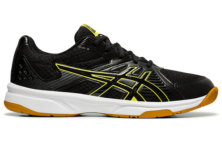 Order ASICS Upcourt 3 跑步鞋 黑色/黄色 1071A019-003
