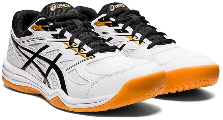 ASICS Upcourt 4 'White Black' 1071A053-102 Lookbook ASICS Upcourt 4 'White Black' 1071A053-102