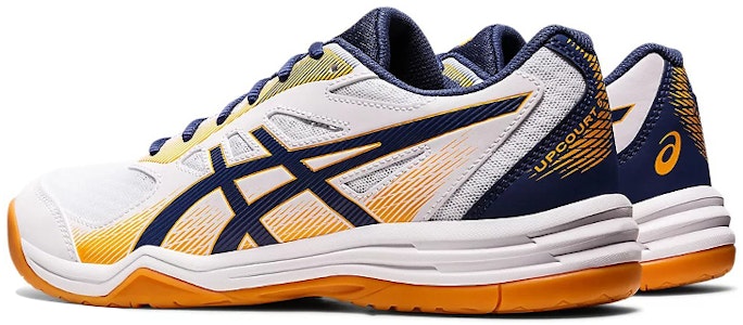 아식스 업코트 5 '화이트 딥 오션 검' 1071A086-100 Shop 아식스 업코트 5 '화이트 딥 오션 검' 1071A086-100