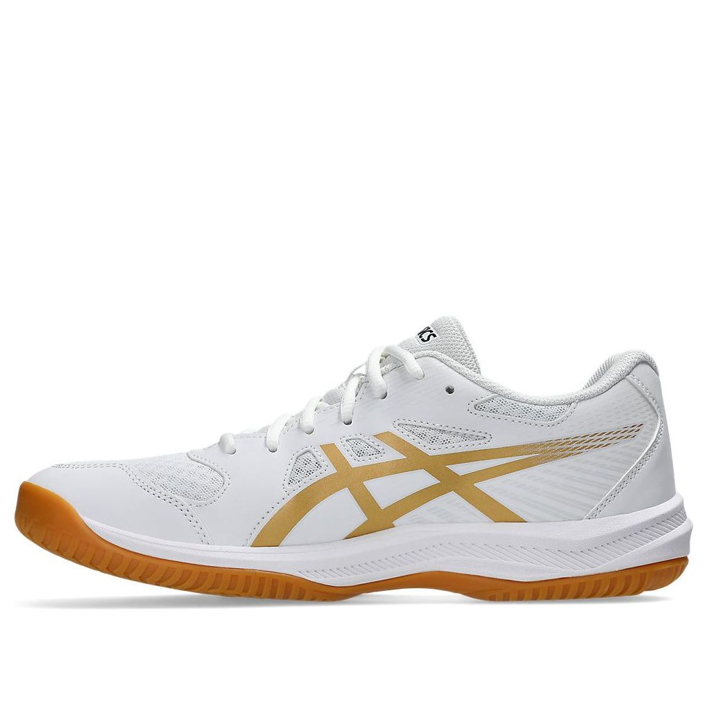 Order ASICS Upcourt 6 ''Putih Pure Gold'' 1071A104-106