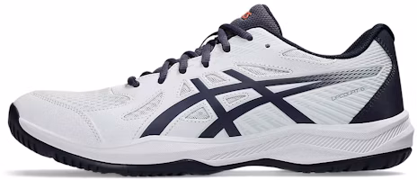 ASICS Upcourt 6 Indoor Training Shoes Men White Blue - Durable, Comfortable, Breathable 1071A104-102 ASICS Upcourt 6 Indoor Training Shoes Men White Blue - Durable, Comfortable, Breathable 1071A104-102