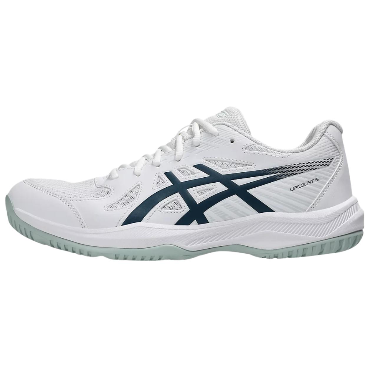 ASICS UPCOURT 6 White Low-Top Training Shoes Comfortable & Durable 1071A104-104