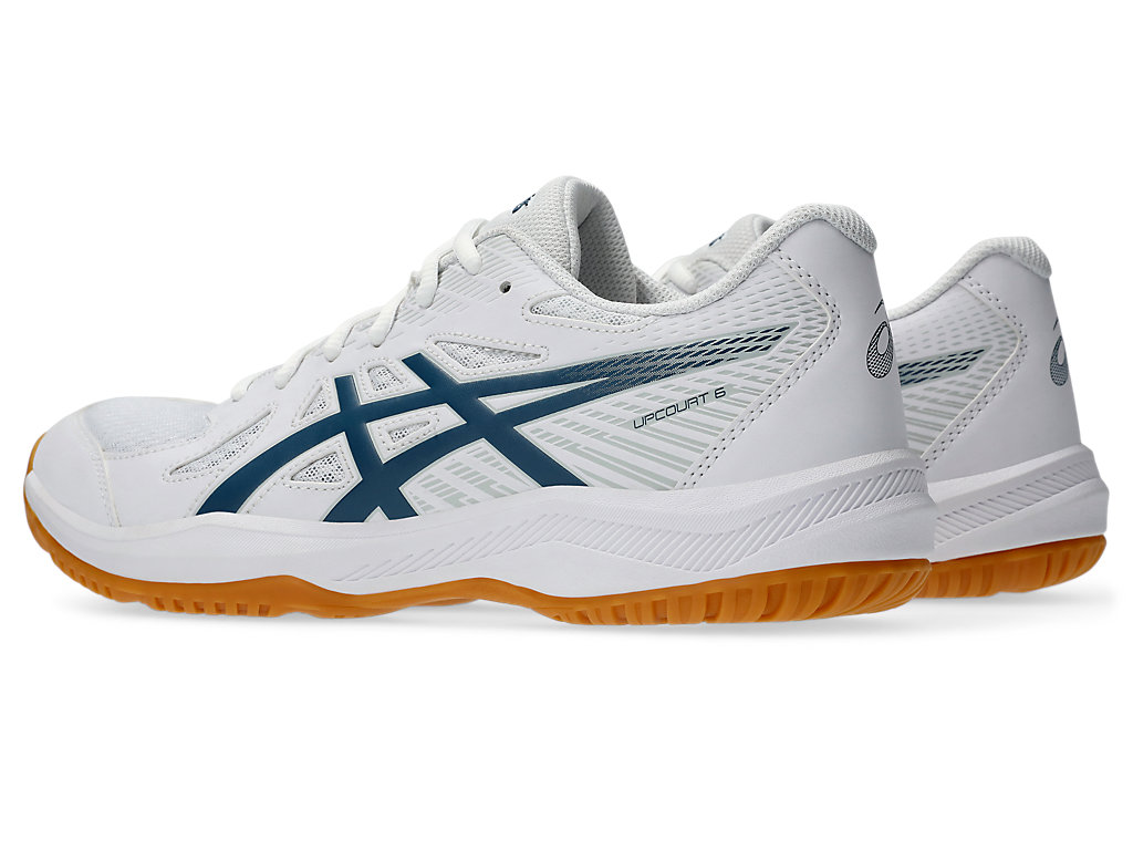 Shop 亞瑟士 Upcourt™ 6 '白色復古靛藍' 1071A104-100 1071A104-100