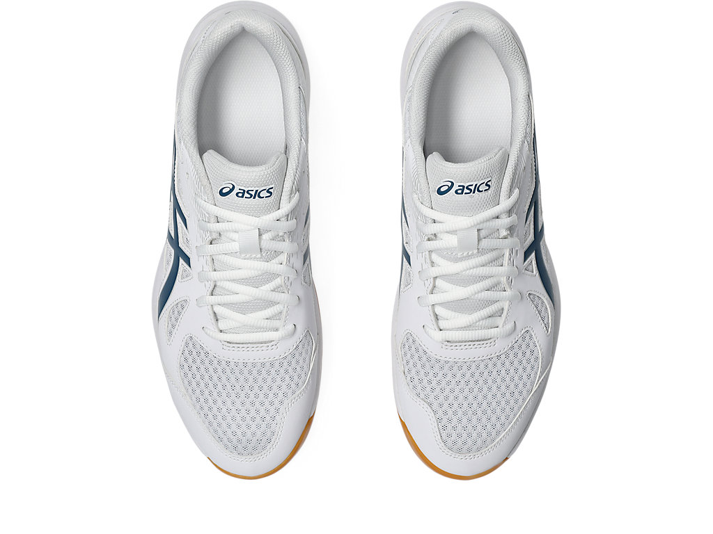 Sizing 亞瑟士 Upcourt™ 6 '白色復古靛藍' 1071A104-100 1071A104-100