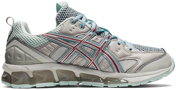 ASICS US3-S Gel-Quantum 360 7 Kiso 'Glacier Grey Cayenne' Abu-Abu Merah 1201A629-021 Order ASICS US3-S Gel-Quantum 360 7 Kiso 'Glacier Grey Cayenne' Abu-Abu Merah 1201A629-021