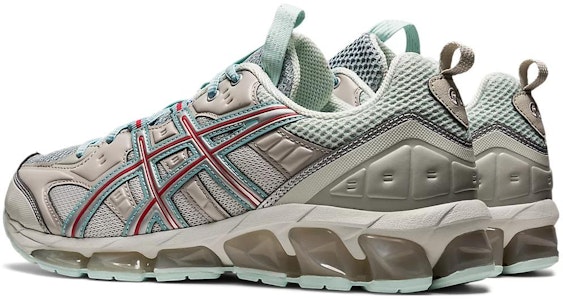 ASICS US3-S Gel-Quantum 360 7 Kiso 'Glacier Grey Cayenne' Abu-Abu Merah 1201A629-021 Shop ASICS US3-S Gel-Quantum 360 7 Kiso 'Glacier Grey Cayenne' Abu-Abu Merah 1201A629-021