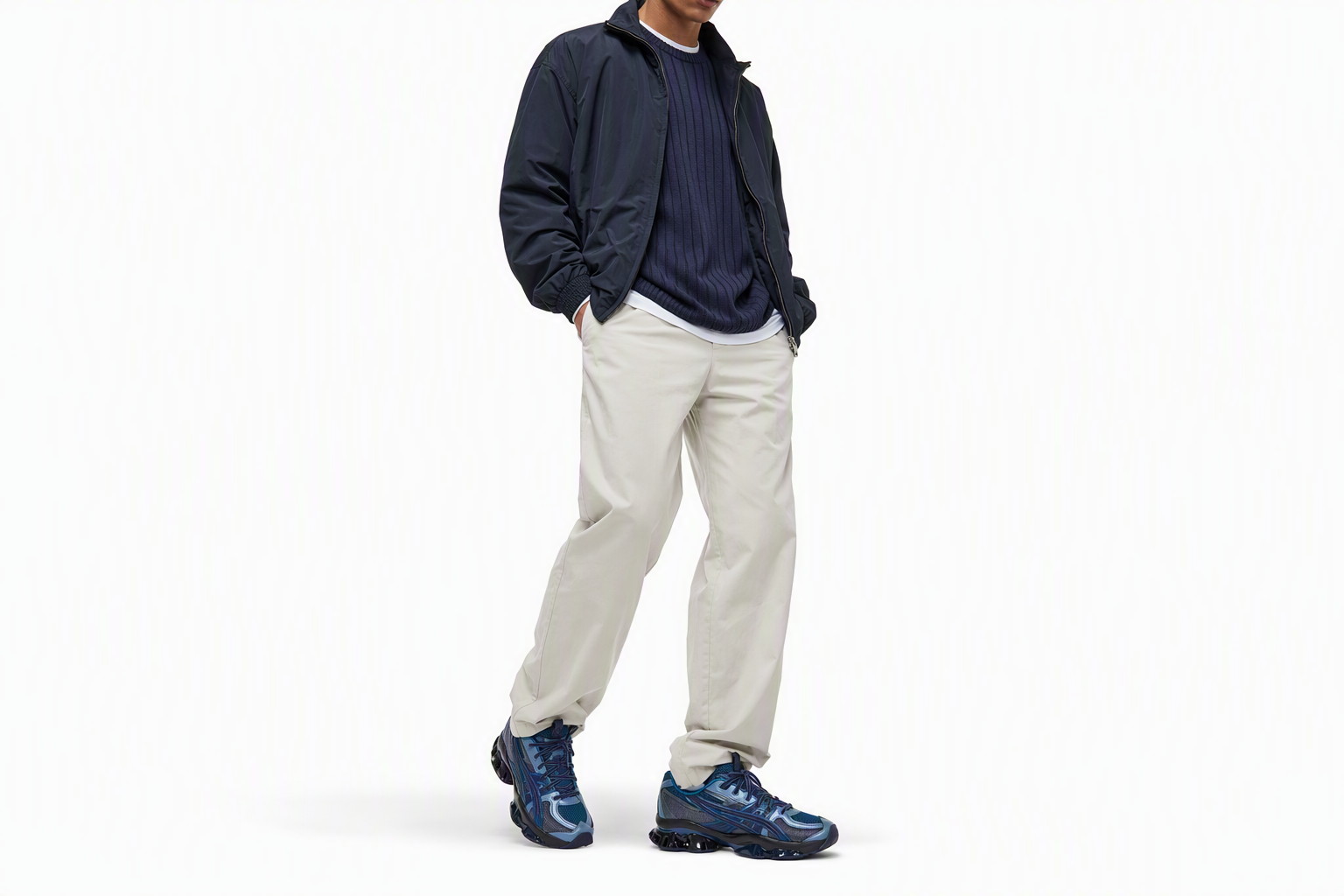 Order ASICS US5-S Gel Quantum Kinetic '浅靛蓝海军蓝' 1203A403-400