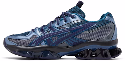 KIKO KOSTADINOV x Asics GEL-Quantum Kinetic 舒適日常耐磨透氣 低筒跑步鞋 男款 藍黑 Lookbook KIKO KOSTADINOV x Asics GEL-Quantum Kinetic 舒適日常耐磨透氣 低筒跑步鞋 男款 藍黑