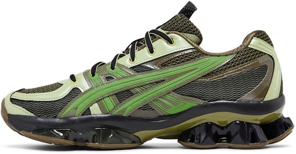 KIKO KOSTADINOV x Asics GEL-Quantum Kinetic 耐磨透氣 低筒跑步鞋 男款 綠色 Lookbook KIKO KOSTADINOV x Asics GEL-Quantum Kinetic 耐磨透氣 低筒跑步鞋 男款 綠色