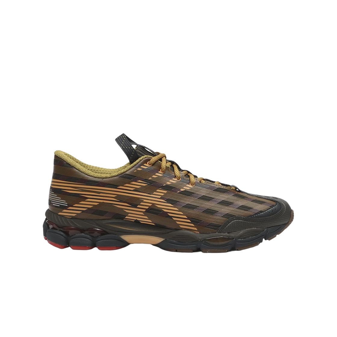 ASICS US8-S GEL-SJ33 'Black Coffee Orange Lily' 1203B116-200