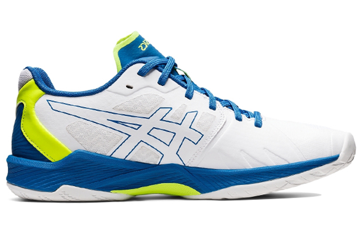 Order ASICS V-Swift FF 3 Low Tops Wear-resistant Volleyball Shoes White Blue 1053A042-102