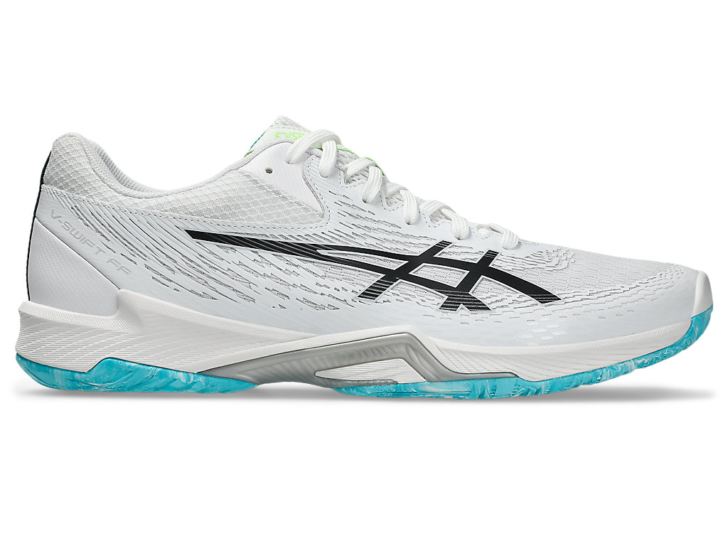 ASICS V-Swift FF 4 Volleyball Shoes White/Black 1053A066-103
