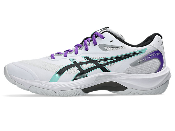ASICS V-Swift FF 5 Volleyball Shoes White/Black 1053A073-102