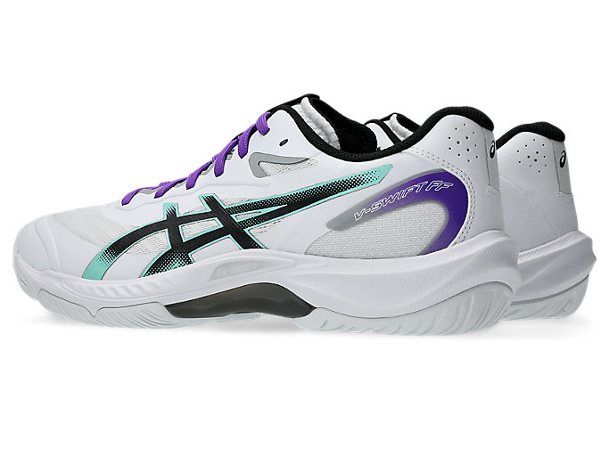 Lookbook ASICS V-Swift FF 5 排球鞋 白/黑 1053A073-102