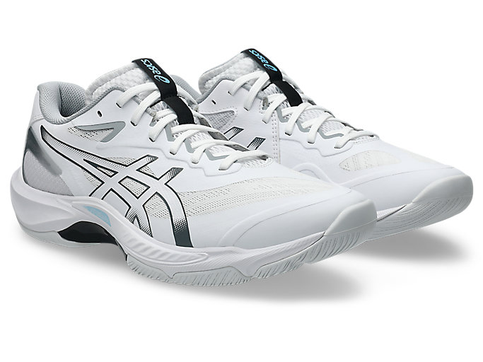 Order 아식스 V-SWIFT FF 5 배구화 화이트/캐리어 그레이 1053A073-100