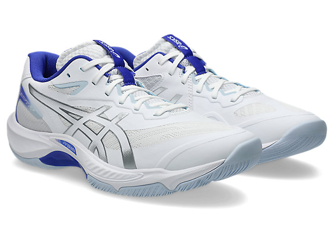 Order 아식스 V-스위프트 FF 5 배구화 화이트/코발트 버스트 1053A073-101