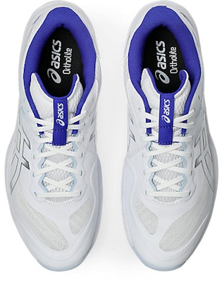 ASICS V-SWIFT FF 5 Volleyball Shoes White/Cobalt Burst 1053A073-101 Details for ASICS V-SWIFT FF 5 Volleyball Shoes White/Cobalt Burst 1053A073-101