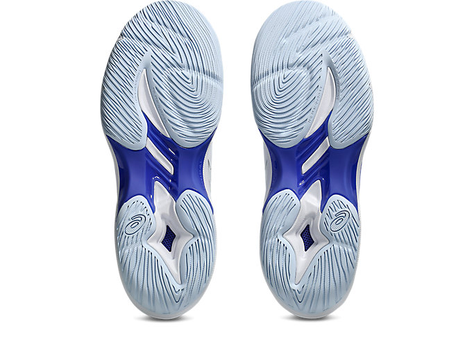 Sizing 아식스 V-스위프트 FF 5 배구화 화이트/코발트 버스트 1053A073-101