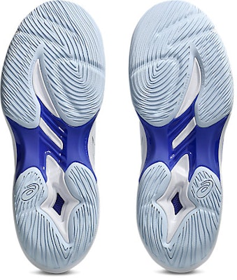 ASICS V-SWIFT FF 5 Volleyball Shoes White/Cobalt Burst 1053A073-101 Sizing ASICS V-SWIFT FF 5 Volleyball Shoes White/Cobalt Burst 1053A073-101