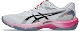 Cheap Asics V-Swift FF 5 Volleyball Shoes White/Dragon Fruit 1053A082-100