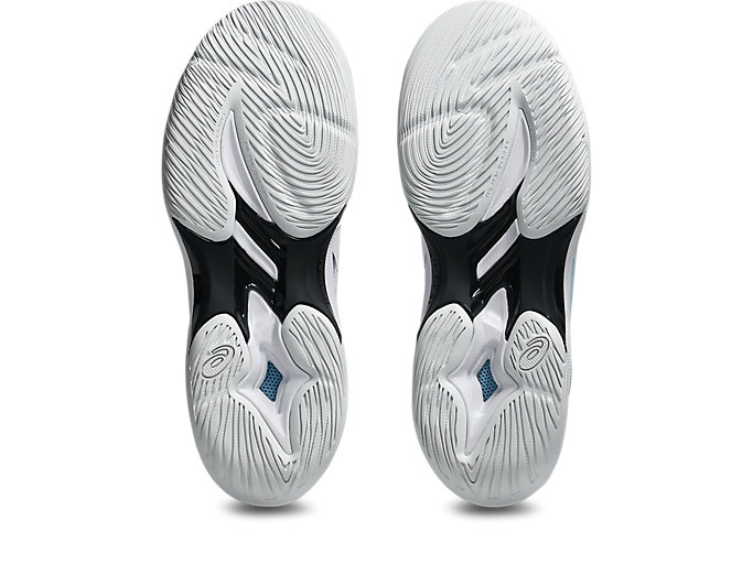 Sizing 아식스 V-Swift FF 5 와이드 농구화 화이트/캐리어 그레이 1053A075-100