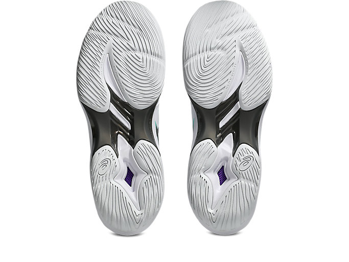 Sizing ASICS V-Swift FF MT 5 白色/黑色籃球鞋 1053A072-102