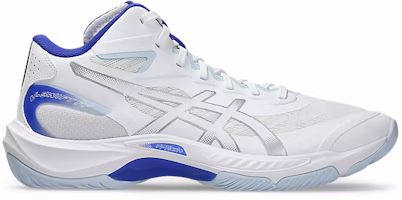 Asics V-Swift FF MT 5 Basketball Shoes White/Cobalt Burst 1053A072-101 Asics V-Swift FF MT 5 Basketball Shoes White/Cobalt Burst 1053A072-101