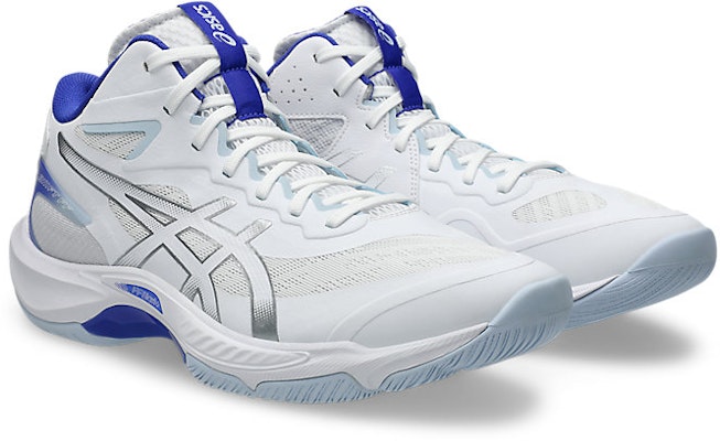 Asics V-Swift FF MT 5 Basketball Shoes White/Cobalt Burst 1053A072-101 Order Asics V-Swift FF MT 5 Basketball Shoes White/Cobalt Burst 1053A072-101