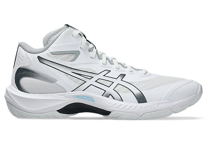 Asics V-SWIFT FF MT 5 Volleyball Shoes White/Carrier Grey 1053A072-100