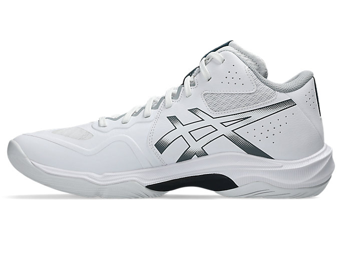 Shop 아식스 V-SWIFT FF MT 5 배구화 화이트/캐리어 그레이 1053A072-100