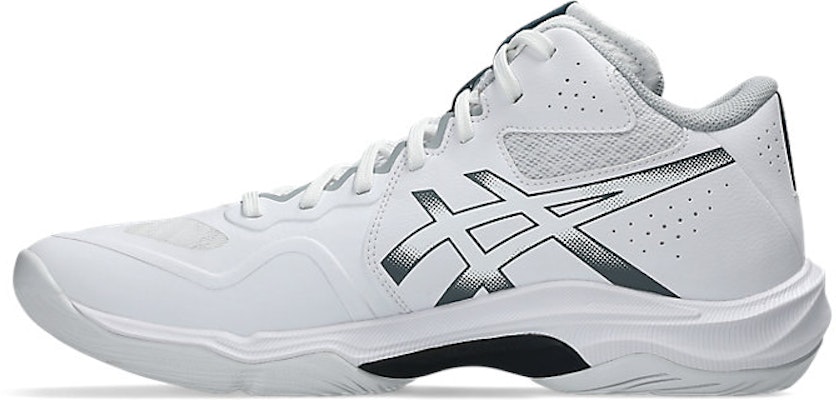 Asics V-SWIFT FF MT 5 Volleyball Shoes White/Carrier Grey 1053A072-100 Shop Asics V-SWIFT FF MT 5 Volleyball Shoes White/Carrier Grey 1053A072-100
