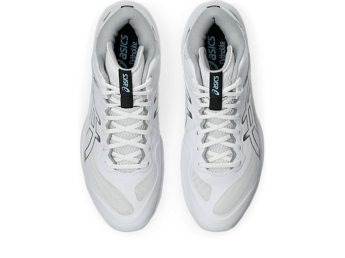 Details for 아식스 V-SWIFT FF MT 5 배구화 화이트/캐리어 그레이 1053A072-100