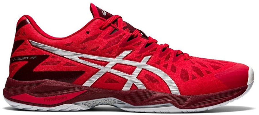 ASICS V-Swift FF 2 Merah/'Perak' 1053A017-600 Order ASICS V-Swift FF 2 Merah/'Perak' 1053A017-600
